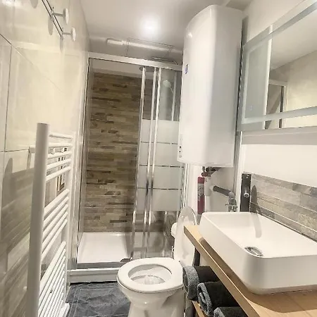 아파트 Cosy Gare Equipe Wifi Netflix 2pers *